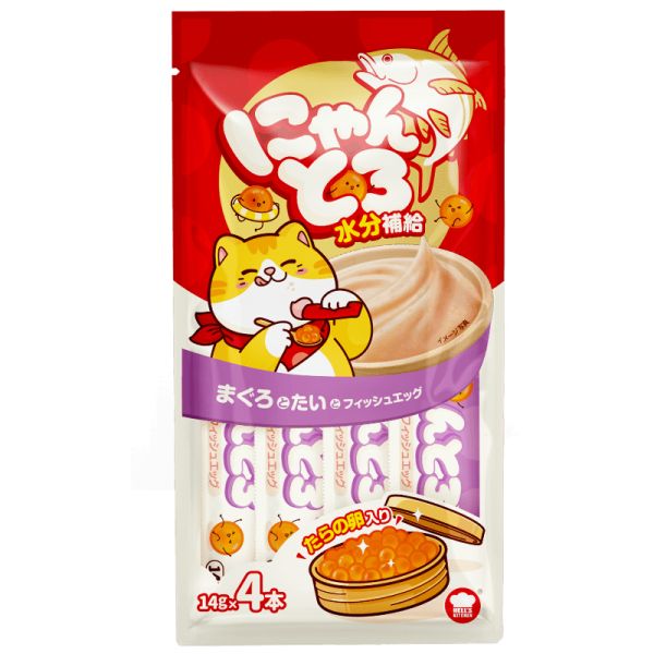 地狱厨房鱼籽猫条混合口味25包 100条