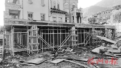 闽侯上街　拆除违建