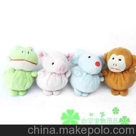 宠物用品 厂家直销 毛绒 新款 大肚子鼠3“发声玩具 供应狗玩具