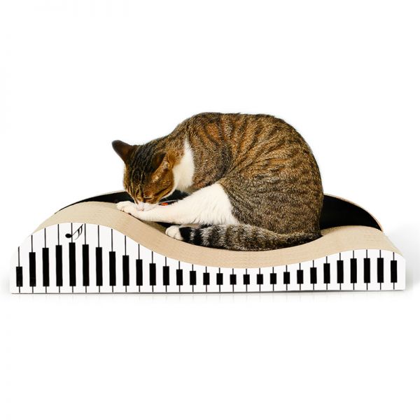 得酷(deku) 沙发型猫抓板 钢琴型大(逗猫玩具
