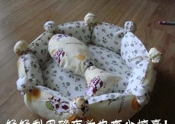 家里养宠物的 冬天到了 给你家猫狗主子做个温暖的宠物南瓜窝吧