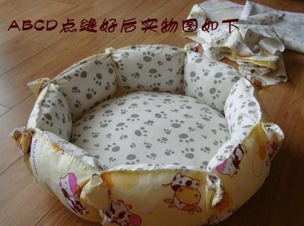 家里养宠物的 冬天到了 给你家猫狗主子做个温暖的宠物南瓜窝吧