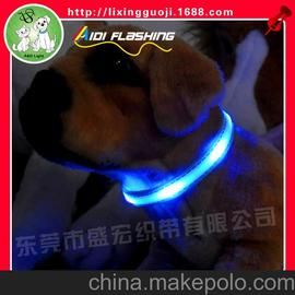 批发德国出口宠物LED发光项圈 狗项圈 BC7B