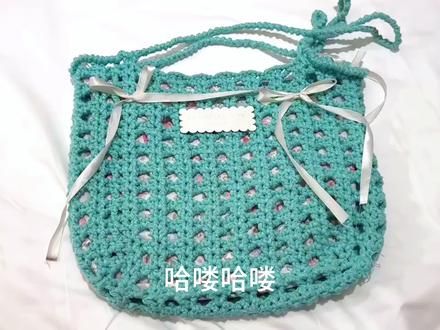 碎花夏日包教程来咯,艾特你温柔的闺蜜给你安排! #手工diy #教程 #温柔