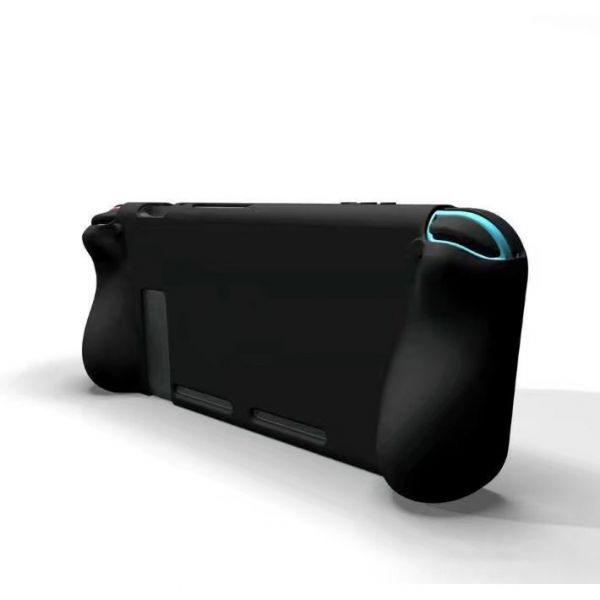 任天堂Switch连体硅胶保护套Nintendo游戏机保护壳软套带手托厂家