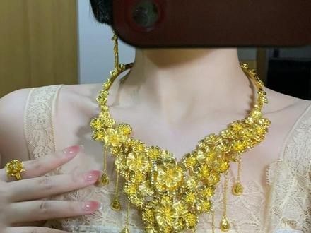 四十克的繁花俺直接飞扑 #黄金项链 #黄金项圈 #花团锦簇 #大金链子 #土豪金