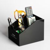 厂家供应 化妆品收纳盒 居家桌面口红眉笔刷展示工具 透明亚克力首饰储物箱组合
