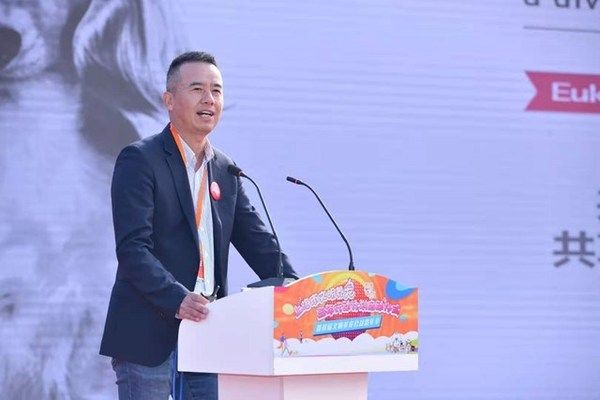 皇家宠物食品中国区总经理蔡晓东现场发言