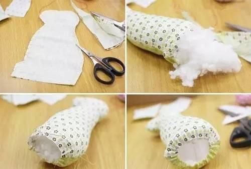 布艺狗狗、猫咪玩偶手工制作教程