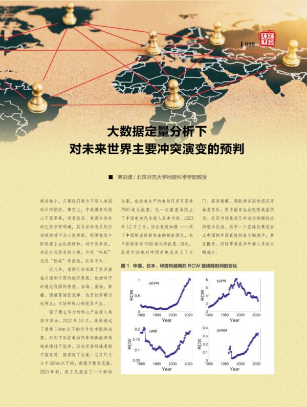 高剑波：大数据定量分析下对未来世界主要冲突演变的预判big