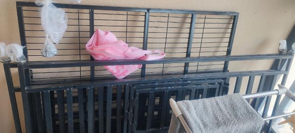 昆明宠物用品/食品·金毛等大犬狗笼9成新