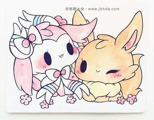加拿大插画师birduyen萌宠插画欣赏插画-简笔画大全