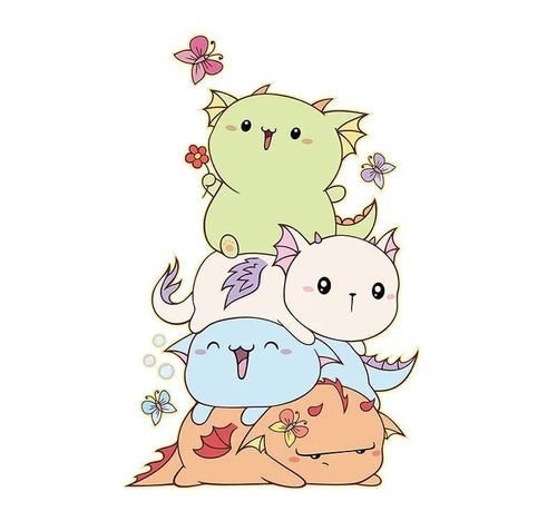 简笔画动漫超萌宠物合集简笔画可别错过啦