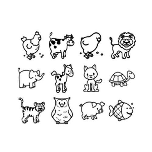 小动物简笔画大全可爱萌宠的简笔画