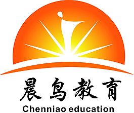 晨鸟教育----教育培训机构标志