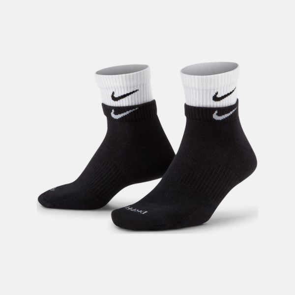 Nike耐克年新款男子运动休闲轻便舒适中筒袜子DH4058-011 DH4058-011 S码