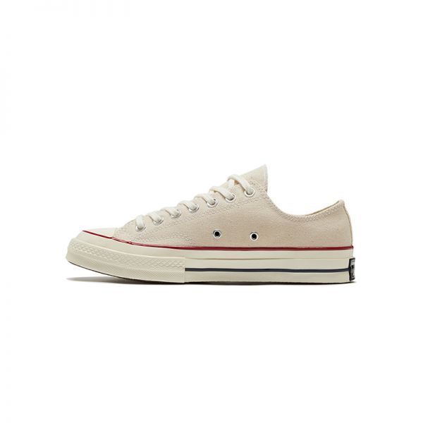 Converse Chuck Taylor Allstar70Ox经典款低帮帆布板鞋男女同款米白CS162062 CS162062 39.5码