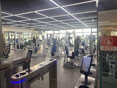 按月支付只要200多的健身房