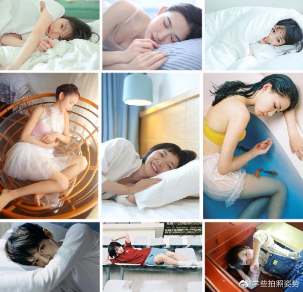 自然又好看的20个拍照姿势，学起来，拍照自然美美的