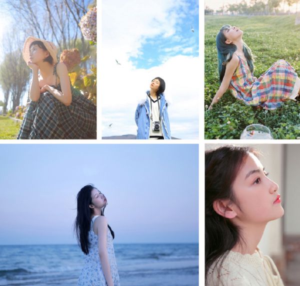 自然又好看的20个拍照姿势，学起来，拍照自然美美的