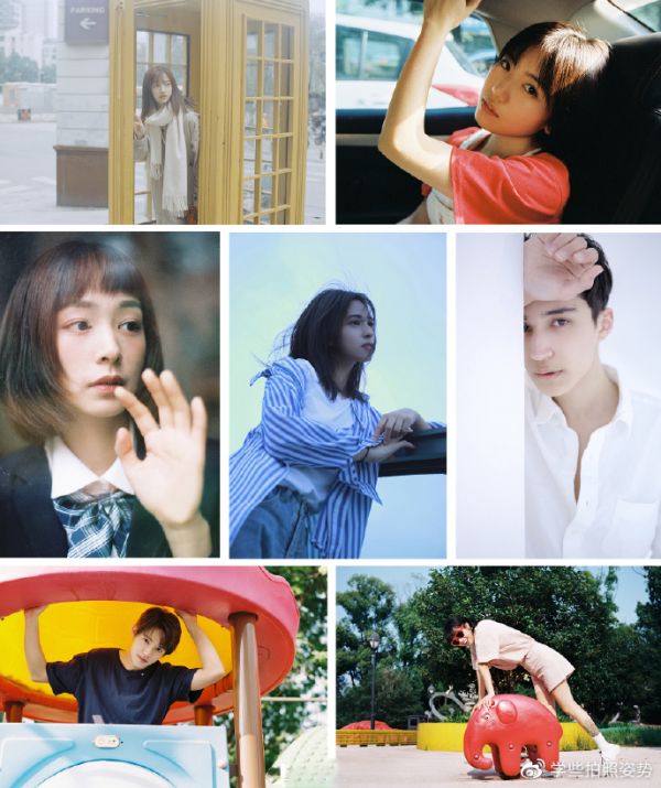 自然又好看的20个拍照姿势，学起来，拍照自然美美的
