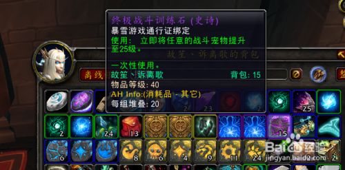 魔兽世界宠物终极战斗训练石怎么获得？