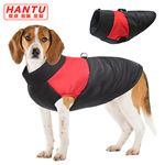 新款宠物衣服冬季保暖宠物服装金毛大狗棉衣可牵引狗狗衣服批发