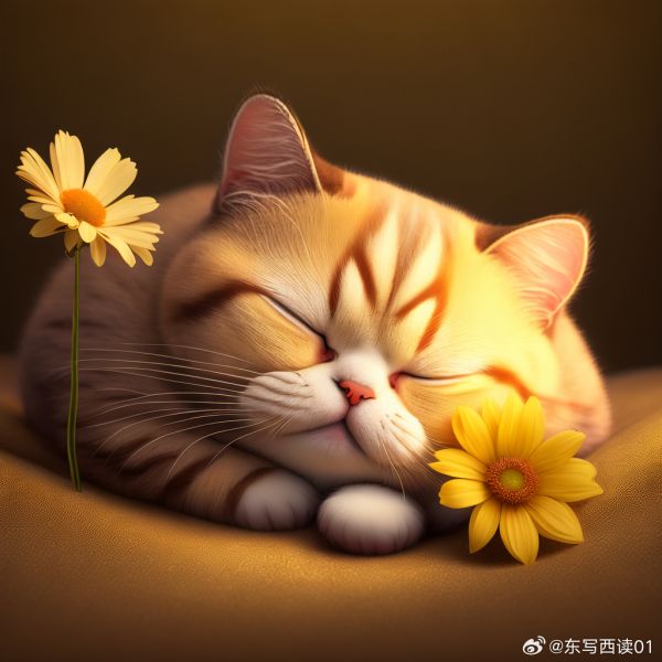 意间AI绘画小猫文案：揭秘猫咪魅力，打造独特视觉宴，激发创意灵感