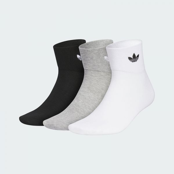 阿迪达斯 (adidas)|(待检)2024秋中性三双装袜子 JP1271 JP1271 S