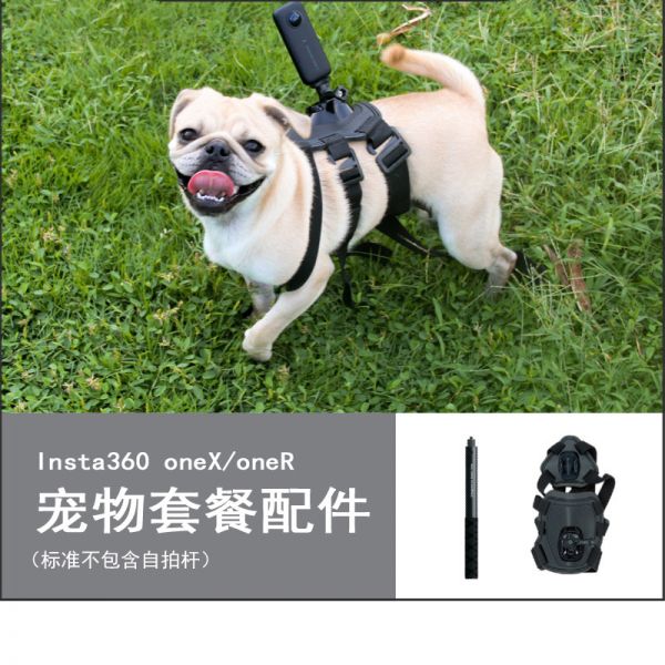 宠物配件套餐 insta360运动记录家庭相机绑带