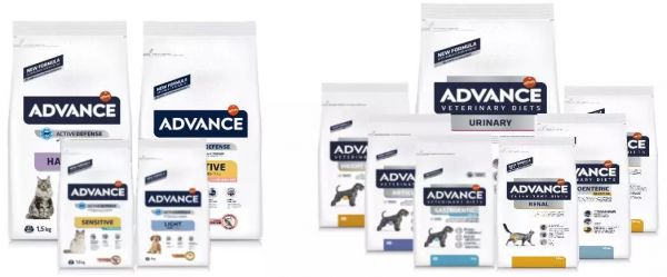 Advance特殊护理系列、处方粮系列产品