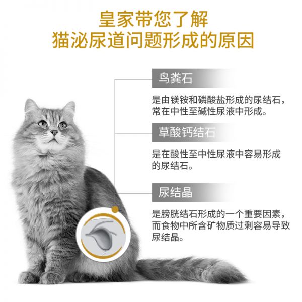 【防伪可查】皇家猫粮 成猫粮lp34 泌尿道成猫粮