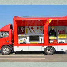 交互式消防宣传车 多功能消防广告车