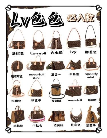 LV包包必入款干货指南分享，快去购入你的醉爱！