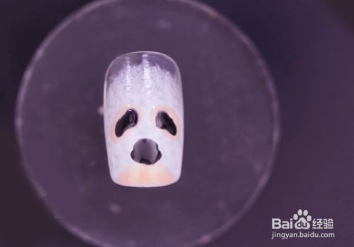 怎样做可爱的毛绒狗狗美甲？