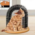 热销猫刷毛刷 猫抓痒猫玩具宠物玩具蹭毛器 猫拱门宠物玩耍玩具