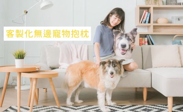 定制化无边宠物抱枕 / 用它的照片做最可爱的抱枕 - 订制抱枕/饰品 - 其他材质 白色