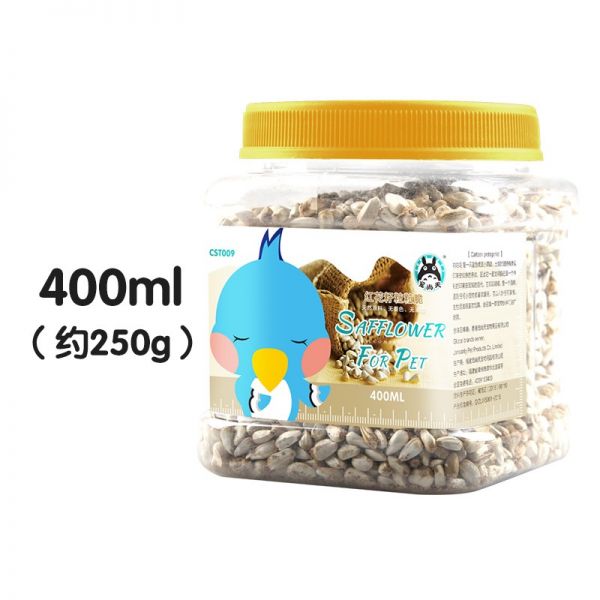 宠物零食红花籽400ml仓鼠兔子龙猫鹦鹉鸟食物粮食用品主粮高清大图
