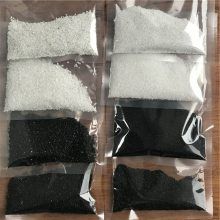 球场草坪填充白色石英砂 黑色石英砂