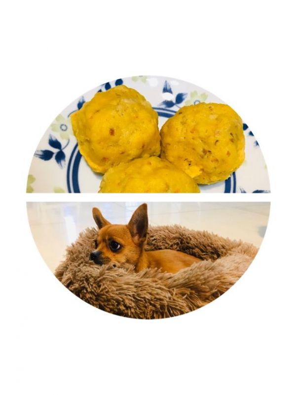 【自制狗粮】肉：主食：蔬菜＝2：1：1的做法
