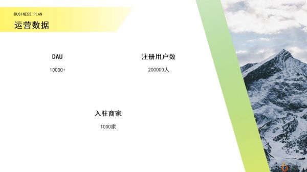民宿/客栈预订app商业计划书范文运营数据