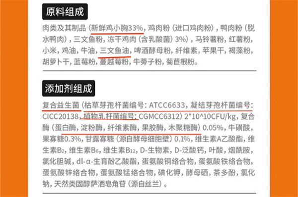 豆柴猫粮成分