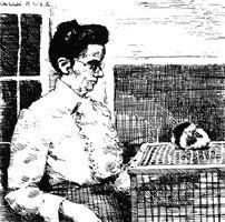 在格兰比的Abbie E.C. Lathrop女士