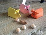 折纸diy教你如何做仓鼠折纸