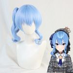 瑞虹 vtuber虚拟主播偶像 星街彗星cos假发 长直发假毛 现货