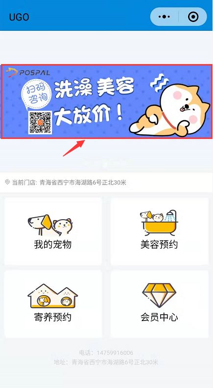 宠物版预约小程序-银豹博客