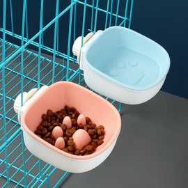 宠物防噎碗创意狗食盆泰迪狗狗慢食饭盆食品级猫碗喂水器慢食狗碗