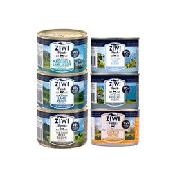 ZIWI 滋益巅峰 猫罐头猫粮185g/罐 新西兰进口主食罐全猫成猫幼猫通用湿粮猫罐头 6罐=3牛肉+3鸡肉