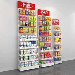 超市小货架零食便利店槟榔口香糖展示架宠物店置物架促销多层挂钩