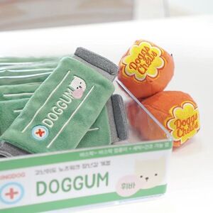 新款ins口香糖藏食发声慢食玩具dog宠物猫狗闻嗅找食毛绒玩具正品